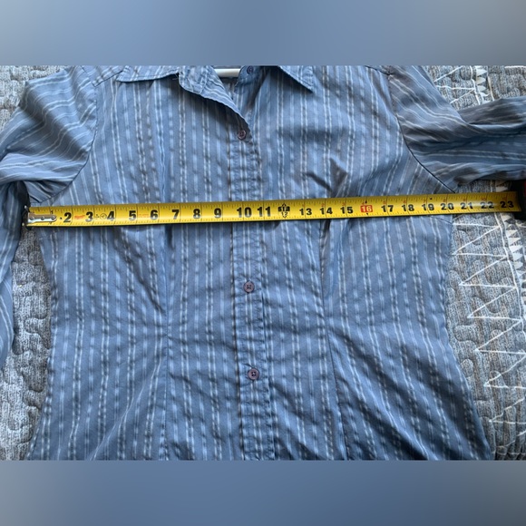 New York & Company Long Sleeve Shirt Dress Sz Large - Picture 6 of 7